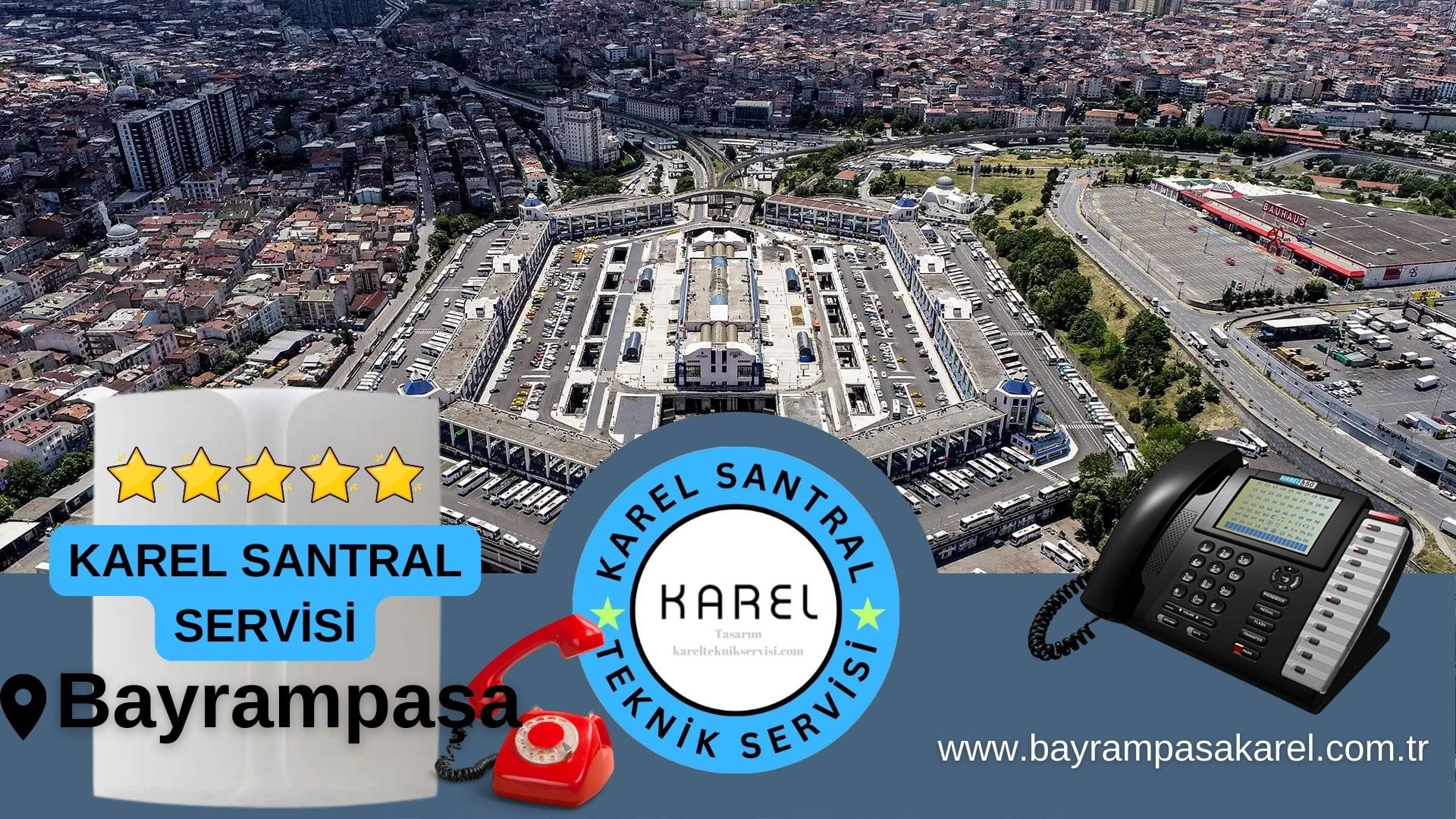 bayrampaşa karel santral servisi