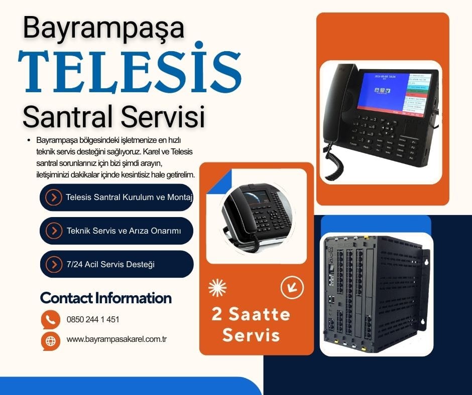bayrampaşa telesis santral yetkili servisi